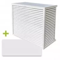 DECOCLIM® - ALU - Weiß - Größe XL mit Unterseite DECOCLIM® - ALU - Weiß - XL-Größe mit Unterseite