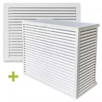 DECOCLIM® - ALU - Blanco - tamaño XL con parte trasera DECOCLIM® - ALU - BLANCO - tamaño XL con parte trasera