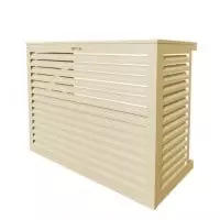 DECOCLIM - ALU - Light ivory (RAL 1015) - Size L cheap heat pump cover