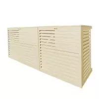 DECOCLIM – ALU – Hellelfenbein (RAL 1015) – Größe L. Doppelseitiges Modell DECOCLIM® - ALU - Blanc - taille L Modèle double latéral