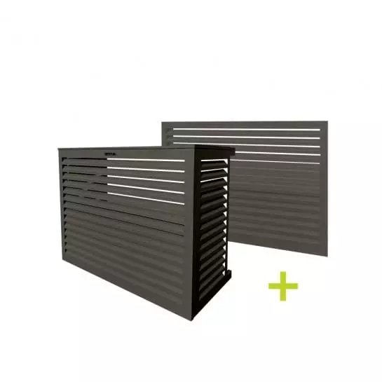 DECOCLIM® - ALU - Hvid - str. S med bagside