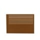 Rear face only - ALU - Clay brown (RAL 8003) - Size Option XXL Rear face only - ALU - White - size option XXL