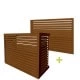 DECOCLIM - ALU - Clay brown (RAL 8003) - Size L with rear side DECOCLIM® - ALU - White - size L with underside