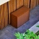 DECOCLIM - ALU - Clay brown (RAL 8003) - Size S Cheap outdoor air conditioning protection