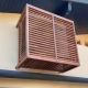 DECOCLIM® - WOOD - size L with underside Castorama outdoor air conditioning cover