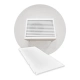 Underside only - ALU - White - Size S cheap white exterior air conditioning base cover