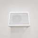 Underside only - ALU - White - Size S cheap white exterior air conditioning base cover