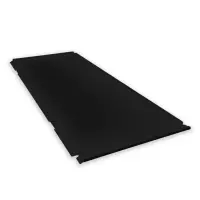 Bottom side only - ALU - Dark black (RAL 9005) - Size S cheap white exterior air conditioning base cover