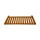 Underside only - WOOD - size S Wooden exterior air conditioning engine cover