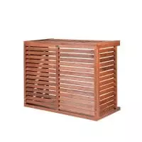 DECOCLIM® - HOUT - maat S goedkope houten airconditioning hoes