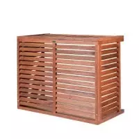 DECOCLIM® - HOUT - maat M Houten airconditionerafdekking