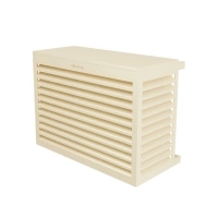 DECOCLIM - ALU - Light ivory (RAL 1015) - Size S air conditioning compressor cover