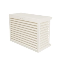 DECOCLIM - ALU - Blanco crema (RAL 9001) - Talla S caja insonorizante bomba de calor