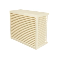 DECOCLIM - ALU - Light ivory (RAL 1015) - Size L Cheap soundproof air conditioning formwork