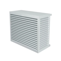 DECOCLIM - ALU - Light gray (RAL 7035) - Size L cheap heat pump cover