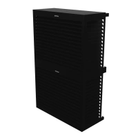 DECOCLIM - ALU - Dark black (RAL 9005) - Size M Double model Cover for outdoor air conditioning