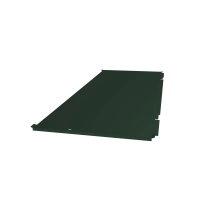 Bottom side only - ALU - Moss green (RAL 6005) - Size S Underside air conditioning cover 100% aluminum