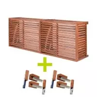 DECOCLIM - BOIS - Taille S Modèle double latéral avec Kit rallonges (+10 cm) DECOCLIM® - BOIS - taille S Modèle double latéral avec Kit rallonge