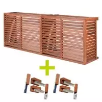 DECOCLIM® - MADERA - tamaño L Modelo de doble cara con kit de extensión DECOCLIM® - MADERA - tamaño L Modelo de doble cara con kit de extensión