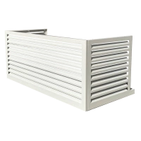 DECOCLIM® - ALU - Blanc (RAL 9010) - Taille Option XXL Accessoire seul - ALU - Blanc - taille XL