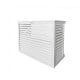 DECOCLIM® - ALU - White - size S Cheap air conditioning cover