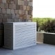 DECOCLIM® - ALU - Blanco - talla M cubierta de unidad de aire acondicionado blanca barata