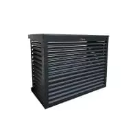 DECOCLIM® - ALU - ANTHRACITE - size S gray black anthracite exterior air conditioning cover