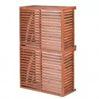 DECOCLIM® - WOOD - size L Double model Air conditioning protection